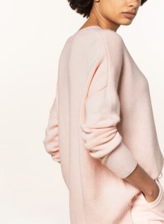 Juvia Cashmere-Pullover Damen, Pink