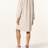Juvia Jerseykleid Damen, Beige