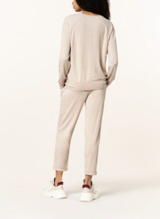 Juvia Longsleeve Damen, Beige