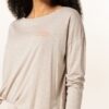 Juvia Longsleeve Damen, Beige