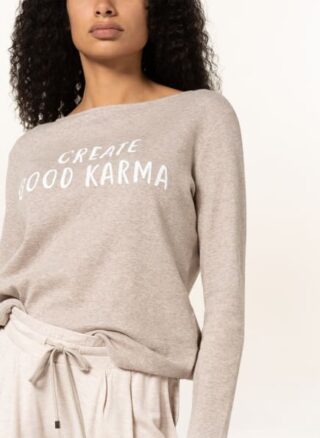 Juvia Longsleeve Damen, Beige