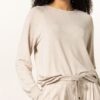 Juvia Longsleeve Damen, Beige