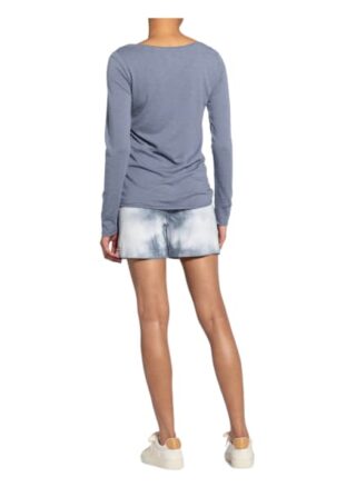 Juvia Longsleeve Damen, Blau