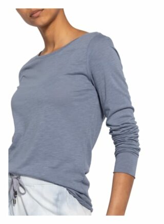 Juvia Longsleeve Damen, Blau