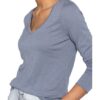 Juvia Longsleeve Damen, Blau