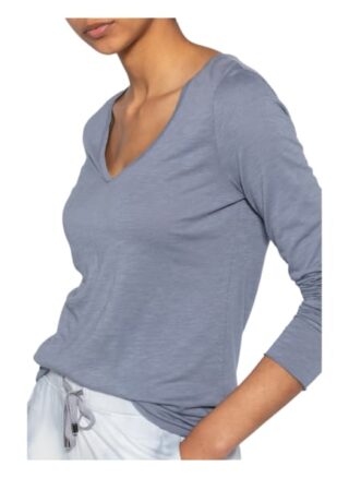 Juvia Longsleeve Damen, Blau