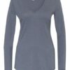 Juvia Longsleeve Damen, Blau