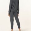 Juvia Longsleeve Damen, Grau