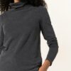Juvia Longsleeve Damen, Grau