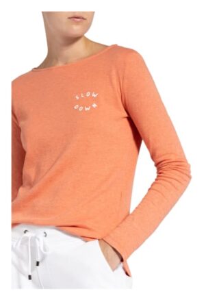 Juvia Longsleeve Damen, Orange