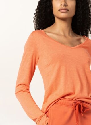 Juvia Longsleeve Damen, Orange