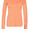 Juvia Longsleeve Damen, Orange
