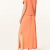 Juvia Maxikleid Damen, Orange