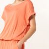 Juvia Maxikleid Damen, Orange