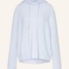 Juvia Strick-Hoodie Damen, Blau