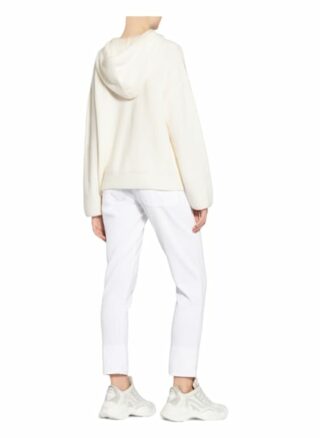 Juvia Strick-Hoodie Damen, Weiß