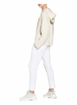 Juvia Strick-Hoodie Damen, Weiß