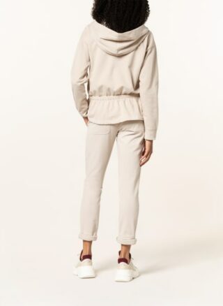 Juvia Sweatjacke Damen, Beige