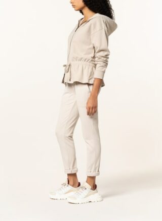 Juvia Sweatjacke Damen, Beige