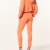 Juvia Sweatpants Damen, Orange