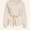 Juvia Sweatshirt Damen, Beige