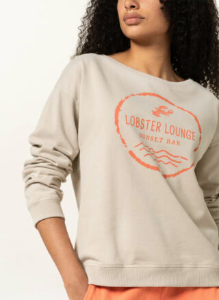 Juvia Sweatshirt Damen, Beige
