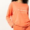 Juvia Sweatshirt Damen, Orange