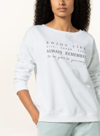 Juvia Sweatshirt Damen, Weiß