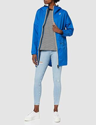 K-Way Le Vrai 3.0 Regenjacke Damen, Blau