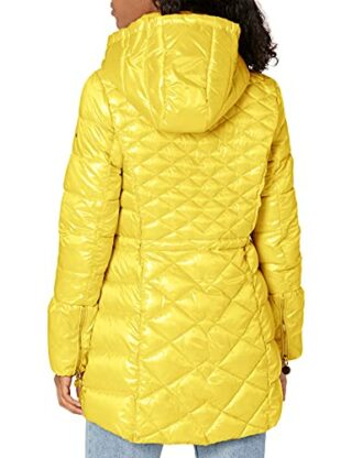 KARL LAGERFELD Paris Pop Steppjacke Damen, Gelb