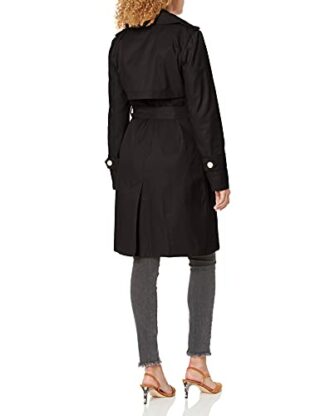 KARL LAGERFELD Trenchcoat Damen, Schwarz
