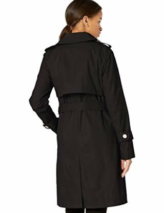 KARL LAGERFELD Trenchcoat Damen, Schwarz