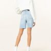 KARO KAUER Lulu Jeans-Shorts Damen, Blau
