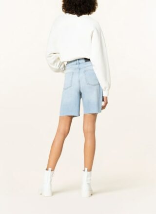 KARO KAUER Lulu Jeans-Shorts Damen, Blau