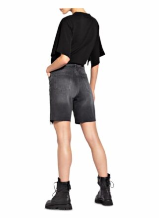 KARO KAUER Lulu Jeans-Shorts Damen, Grau
