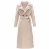 KAXI Wollmantel Damen, Beige