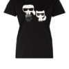 Karl Lagerfeld Ikonik T-Shirts Damen, Weiß