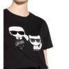 Karl Lagerfeld Ikonik T-Shirts Damen, Weiß