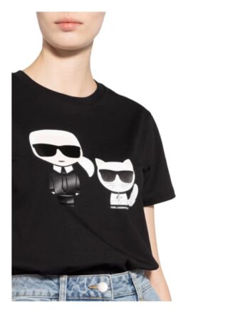 Karl Lagerfeld Ikonik T-Shirts Damen, Weiß