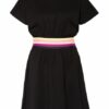 Karl Lagerfeld Jerseykleid Damen, Schwarz