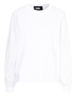 Karl Lagerfeld Sweatshirt Damen, Weiß