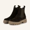 Kennel & Schmenger Mori Chelsea Boots Damen, Grün