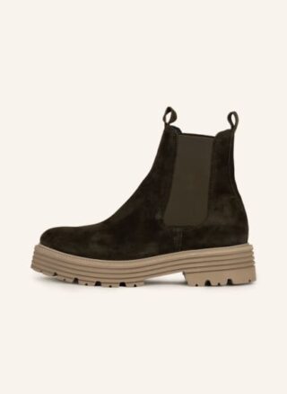 Kennel & Schmenger Mori Chelsea Boots Damen, Grün