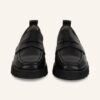 Kennel & Schmenger Nina Xxl Penny-Loafer Damen, Schwarz