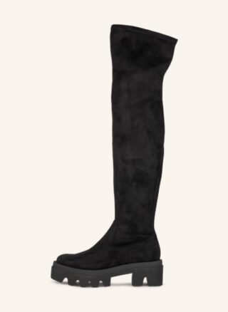 Kennel & Schmenger Overknee-Stiefel Damen, Schwarz