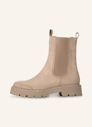 Kennel & Schmenger Power Chelsea Boots Damen, Beige