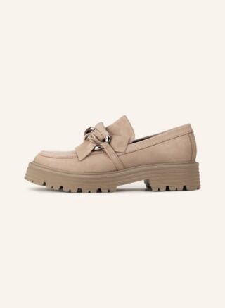Kennel & Schmenger Power Penny-Loafer Damen, Beige