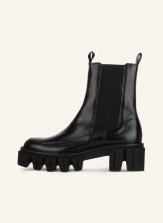 Kennel & Schmenger Rock Chelsea Boots Damen, Schwarz