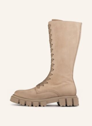 Kennel & Schmenger Schnürstiefel Damen, Beige