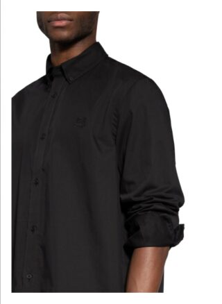 Kenzo Casual-Hemd Herren, Schwarz